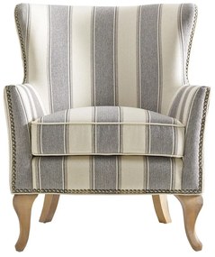 Sivé/béžové kreslo Reva – Støraa