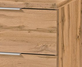 Nočný stolík Samson, dub wotan