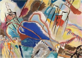 Obraz -  Vasily Kandinsky, Improvisation No. 30 (Cannons), reprodukcia (70x50 cm)