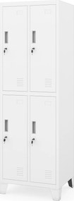 Pracovná šatníková skriňa BHP BARTEK 2 Plus 559 x 1720 x 450 mm
