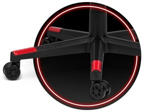 Sofotel Herné kreslo Shiro čierno-červené - 2193