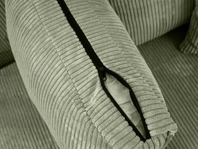 Mentolová rohová pohovka SMART COSARO, obojstranná + 2 vankúšiky ZDARMA