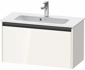 DURAVIT Ketho 2 závesná skrinka pod umývadlo Compact, 1 zásuvka, 810 x 390 x 440 mm, biela vysoký lesk, K25056022220000