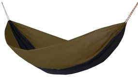 Hojdacia sieť Hamaka Originál pre jedného, hnedá / tmavo modrá