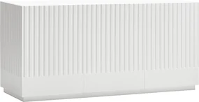 Teulat Doric dizajnová drevená komoda - Biela, 150 cm