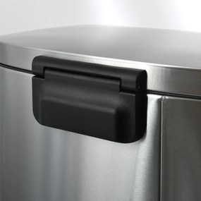 Spirella Pedálový odpadkový kôš soft-close Akira 30 l, brúsená nehrdz. oceľ, 30 l
