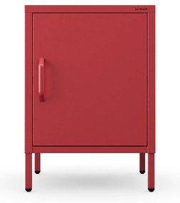 Nočný stolík MIA, 424 x 595 x 400 mm, Modern: červená farba