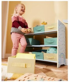 Livarno home Regál do detskej izby (dúhový/žltý)  (100384983)