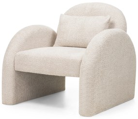 Relaxační křeslo RAINBOW světle béžové