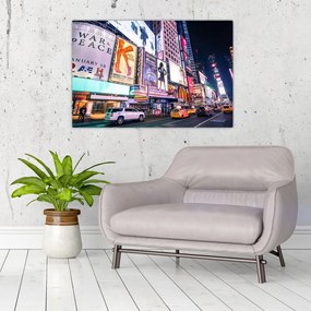 Obraz - New York Theater District (90x60 cm)