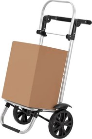 Nákupný vozík 3 v 1 – objem 56 l, červený