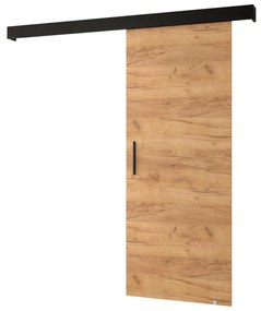 Posuvné dvere 70 cm Slavdro 1 (craft zlatý + čierna matná). Vlastná spoľahlivá doprava až k Vám domov. 1108713
