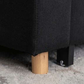 Kreslo JEREMY čierne