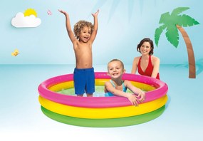 Nafukovací bazén, detský bazénik, bazénik - dúhový INTEX 57422