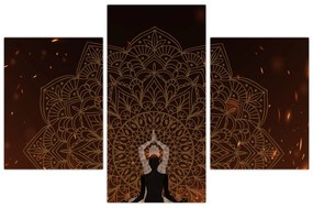 Obraz - Meditácia (90x60 cm)