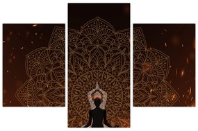 Obraz - Meditácia (90x60 cm)