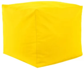 Taburetka žltá ekokoža