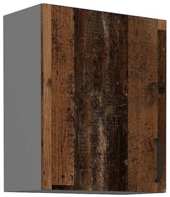 Kuchynská skrinka TESSA oldstyle/antracitová 60g-72 1f