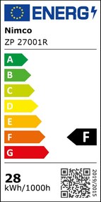 Nimco Oválne LED zrkadlo pr. 700 - ZP 27001R