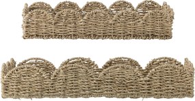 Bloomingville Servírovací podnos Brea Nature Seagrass Menší