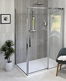Polysan Polysan, ALTIS LINE obdĺžniková sprchová zástena 1000x900 mm, L/P varianta, rohový vstup, AL1510CAL1590C