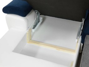 Rohová sedacia súprava Alvin Mini, Dostupné poťahy: Uttario Velvet 2979 + Uttario Velvet 2979 + Senegal 825, Strana: ľavá