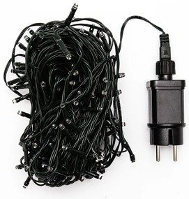 DECOLED Svetelná reťaz LED ELSLN, 20 m, 100 farebných diód, IP44, vrátane napájania