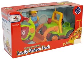 LEAN TOYS Bager s volantom RC - žltý