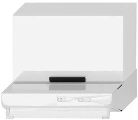 Kuchynská skrinka Denis w60okgr biely satén mat/biela