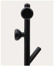 Čierny vešiak z bukového dreva 46x170 cm Nadue – Kave Home