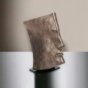 Dekorácia na stôl 29x25x17 cm živica/medená