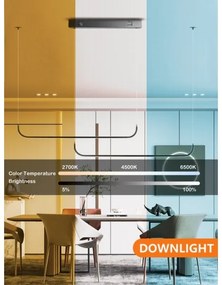 Immax NEO 07226L - LED Stmievateľný luster na lanku PATTINI LED/53W/230V Tuya+DO