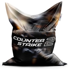 Sablio Sedací vak Classic Counter Strike 2 Vojak - 150x100 cm