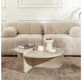 SADA 2x Konferenčný stolík ORION béžová