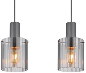 Globo 15904-3H - Luster na lanku TULIVAR 3xE27/40W/230V šedá