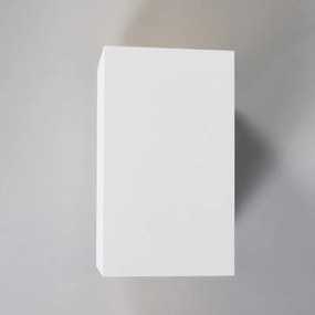 Moderná nástenná lampa biela štvorcová 2-svetlo - Sandy