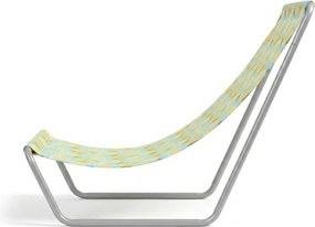 Skladacie plážové lehátko SAND LEMON, farebné