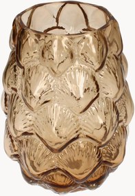 Sklenená váza Shell, V 20 cm