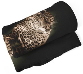 Sablio Deka Leopard - 190x140 cm
