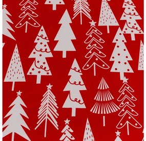 Plachta a obliečka na vankúš CHRISTMAS TREES Rozmer: 50 x 70 cm | 140 x 240 cm