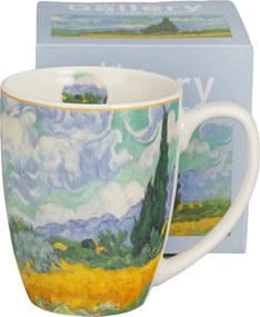 Porcelánový hrnček Van Gogh Wheat Field 360 ml