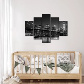 Obraz Brooklyn mosta v New Yorku (150x105 cm)