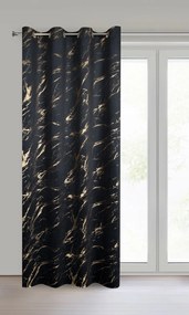 ZATEMŇOVACÍ ZÁVES NA KRÚŽKOCH MOLY 140X250 CM VZOROVANÁ