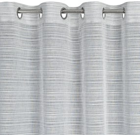 ZÁCLONA NA KRÚŽKOCH ARIA 140X250 CM SIVÁ