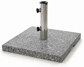 Garthen 40733 Podstavec na slnečník štvorcový žula - 25 kg