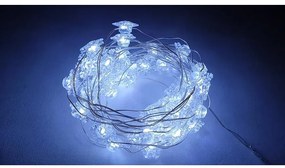 Vianočné osvetlenie 50L SNEHOVÉ VLOČKY 19/19/NIK BAT CW