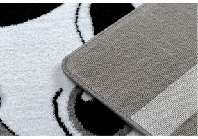 Detský kusový koberec Buldog vo vrecku sivý 160x220cm