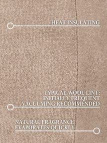 Villeroy & Boch, Kusový koberec Villeroy & Boch Kari 106282 Beige kruh, 200x200 (priemer) kruh, béžová, obývacia izba