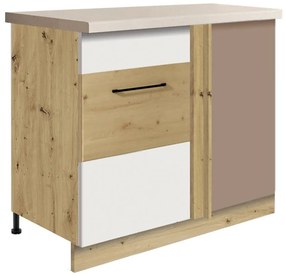 Skrinka do kuchyne Infinity 24D L WHITE ARTISAN police