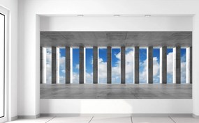 Gario Fototapeta Betónové stĺpy a nebo Veľkosť: 200 x 135 cm, Materiál: Vliesová